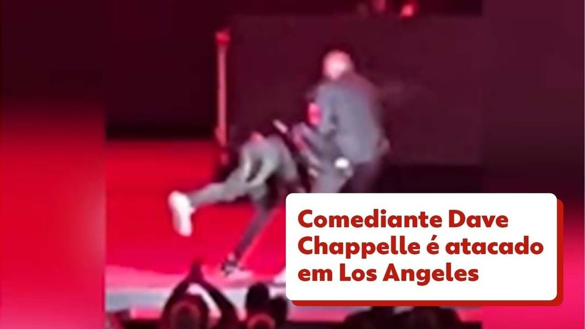 Homem é acusado de 4 contravenções por ataque a comediante Dave Chappelle |  Pop & Arte