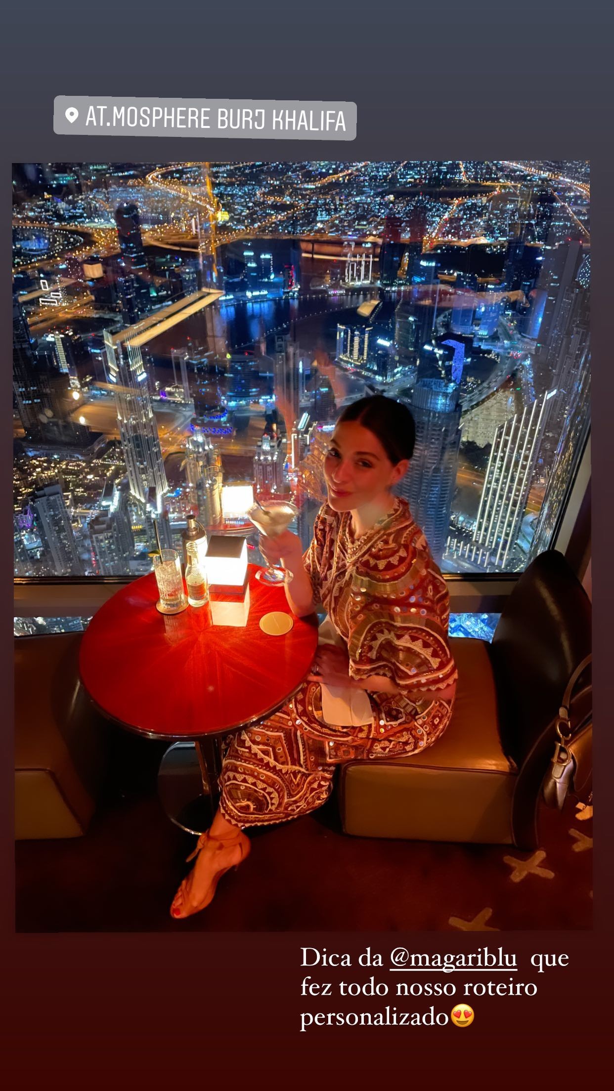 Luma Costa em Dubai (Foto: Reprodução/Instagram)
