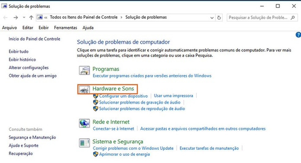 Busque por erros com análise no computador — Foto: Reprodução/Barbara Mannara