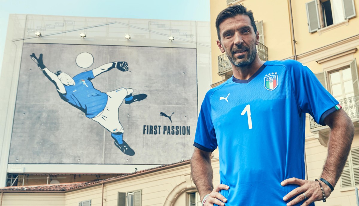 Comemorando 20 anos de seleção italiana, Buffon será único a estrear ...