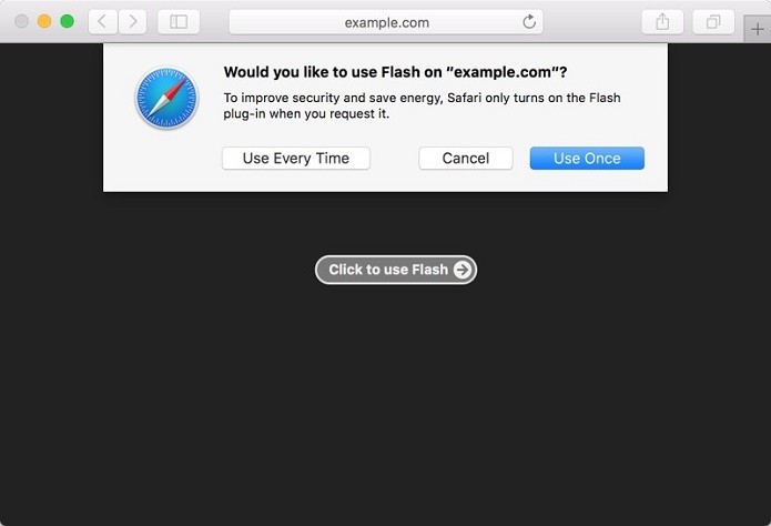 MacOS passará a ter conteúdo de plugins no Safari desativado por padrão (Foto: Reprodução/MacRumors)