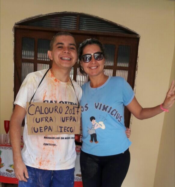 Aluno da zona rural de Colares, Marcos Vinicíus Correa, é aprovado cinco vezes no vestibular (Foto: Arquivo pessoal/Valdenize Correa)