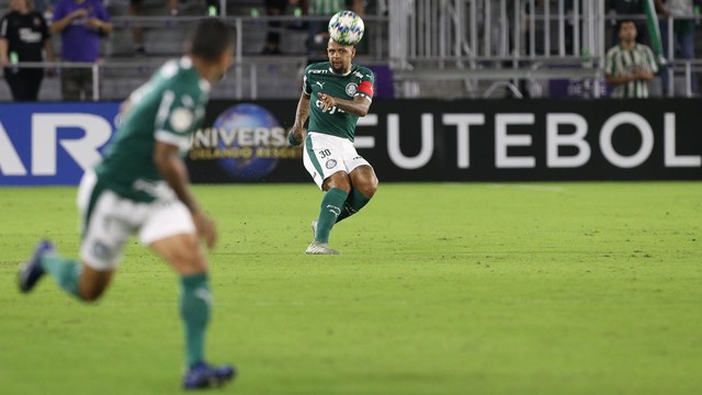 Felipe Melo, em Palmeiras x Atlético Nacional