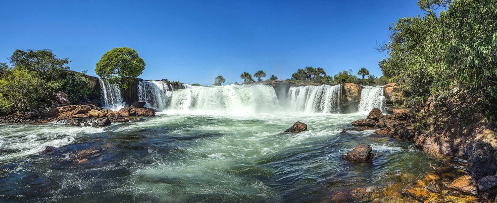 Cachoeira da Velha também está na lista de locais com as medidas em vigor no Jalapão — Foto: Lester Scalon/Avis Brasilis
