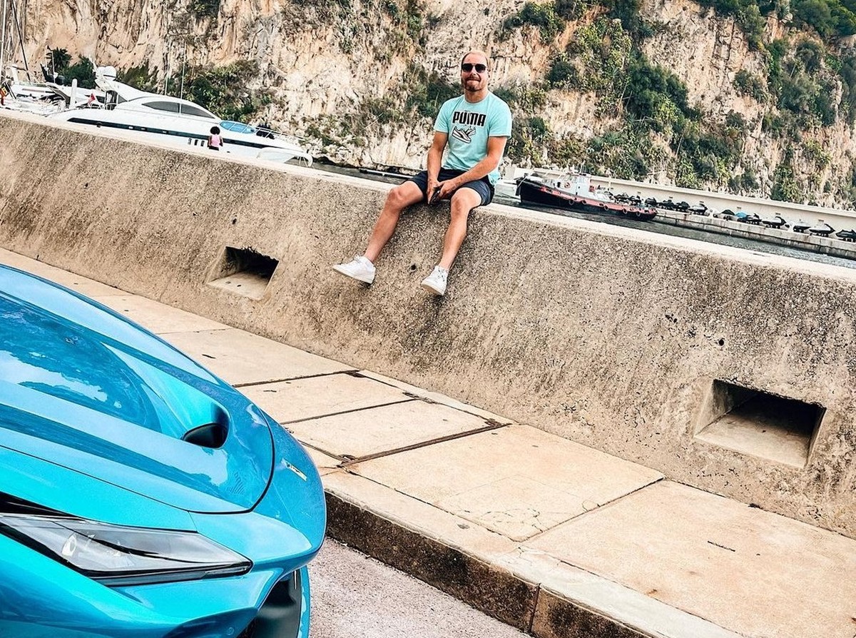 Formel-1-Fahrer Bottas von Alfa Romeo bietet 4 Millionen brasilianische Rial mit einem blauen Ferrari in Monaco |  Entertainment