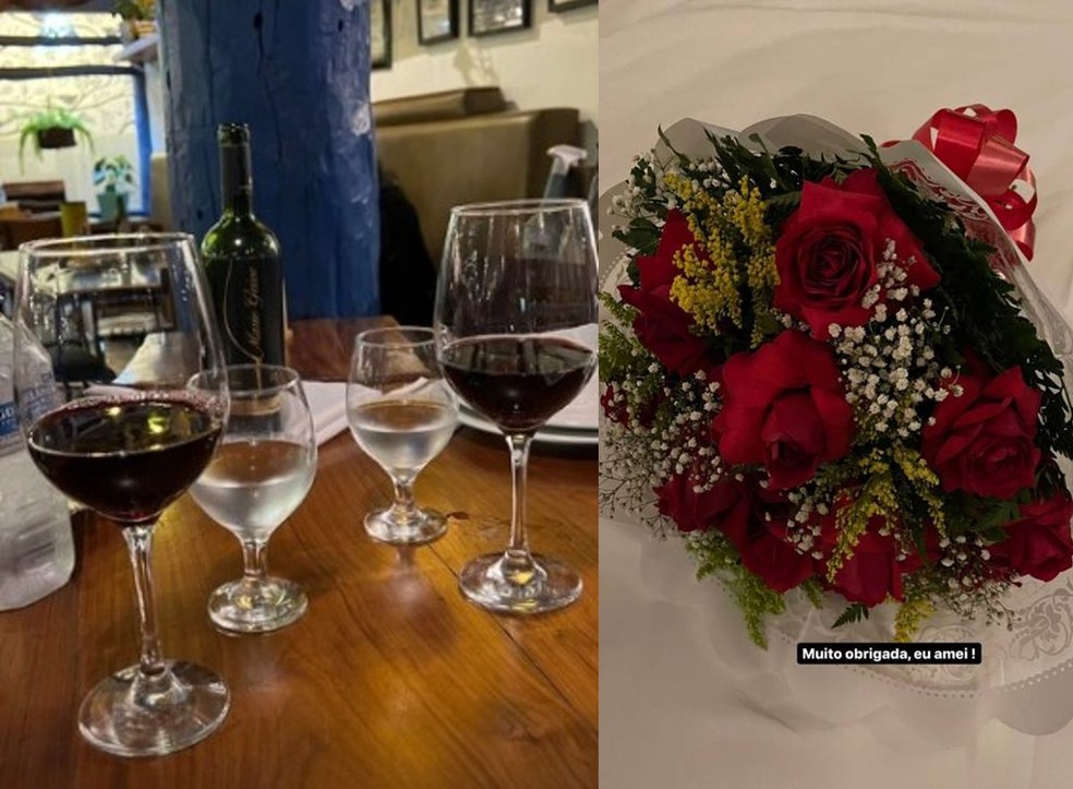 Fotos compartilhadas nas redes sociais. — Foto: Redes sociais/Reprodução