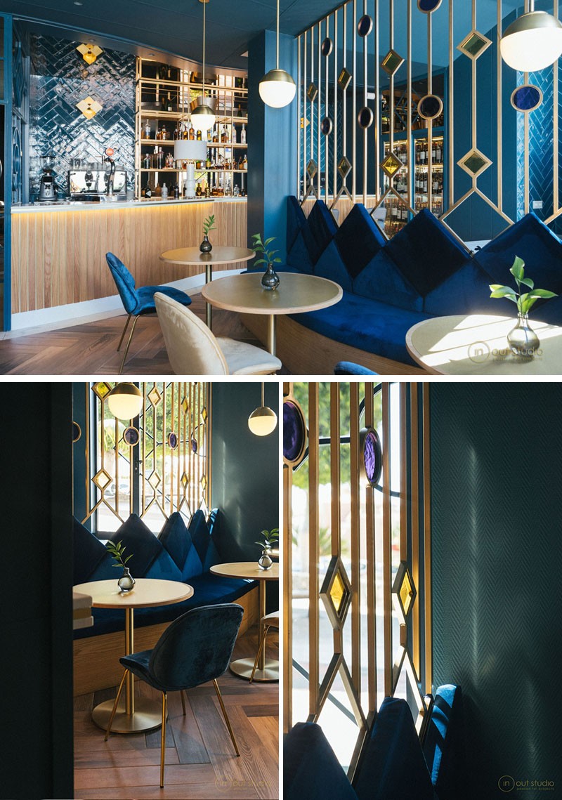 3 ideias de decoração deste restaurante para quem ama azul (Foto: Divulgação)