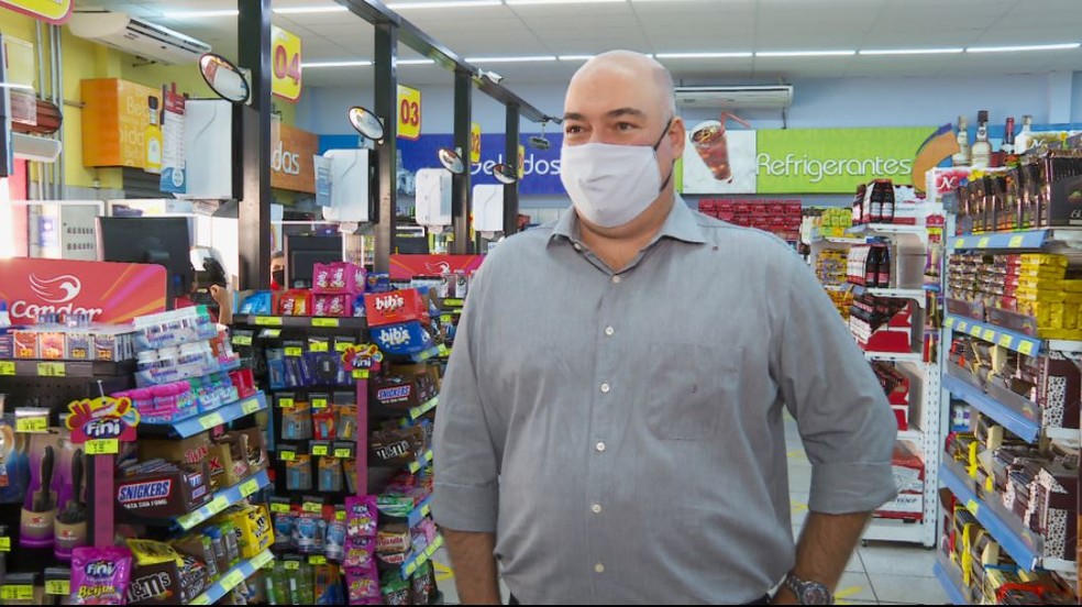 Diretor regional da Apas diz orientar supermercados a não aumentar preços em Ribeirão Preto — Foto: Chico Escolano/EPTV