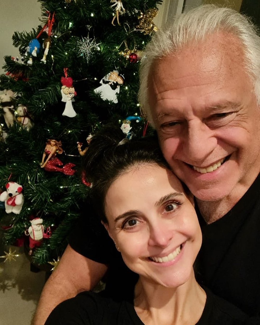Antonio Fagundes e Alexandra Martins  — Foto: Reprodução/Instagram