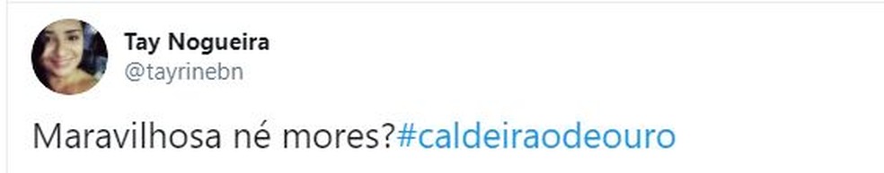  — Foto: Reprodução/Twitter