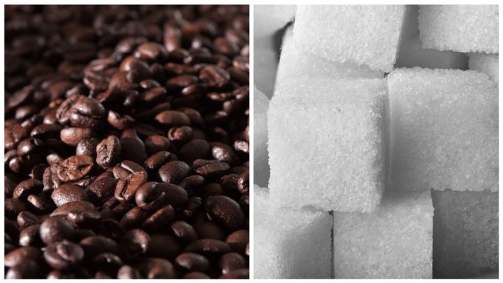 Seca e geadas afetaram lavouras de café e cana-de-açúcar no Brasil, diminuindo a oferta desses produtos e aumentando seus preços — Foto: Getty Images via BBC