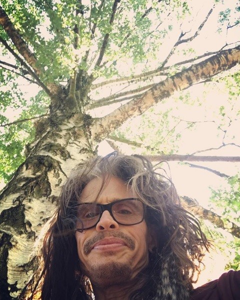 Steven Tyler, dos Aerosmith, foi novamente avô