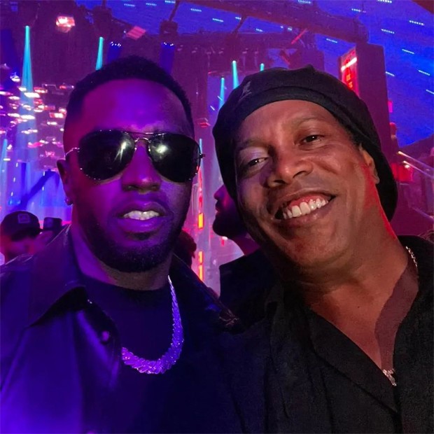 Diddy e Ronaldinho Gaúcho (Foto: Reprodução / Instagram)