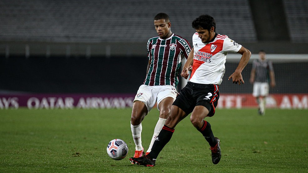 Caio Paulista teve papel fundamental para atuação do Fluminense — Foto: Lucas Merçon / Fluminense FC
