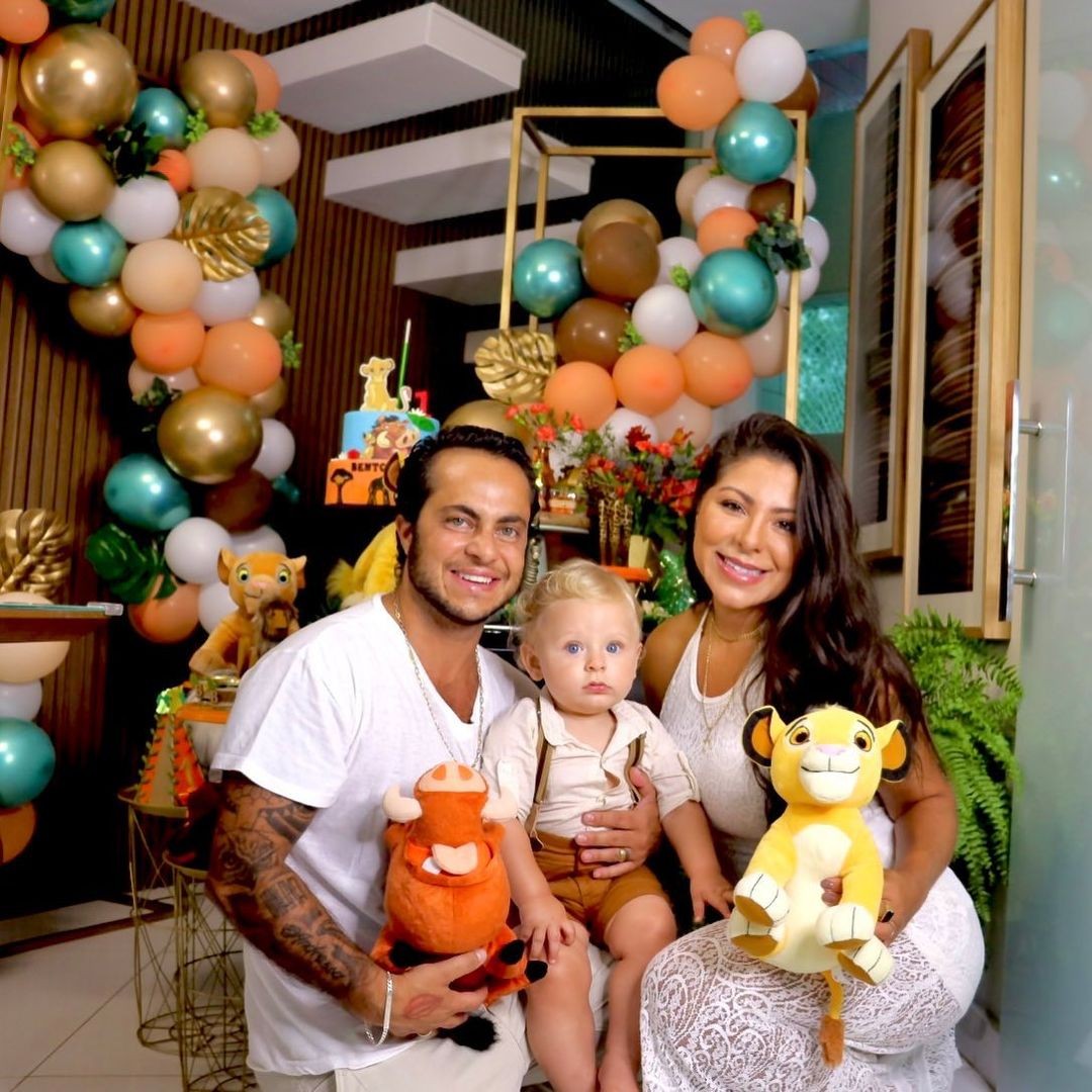 Bento, filho de Andressa Miranda e Thammy Miranda, ganha festa de 1 ano (Foto: Reprodução/Instagram)