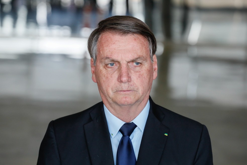 Presidente Jair Bolsonaro durante evento em Brasília na última sexta-feira (5) — Foto: Isac Nóbrega/PR