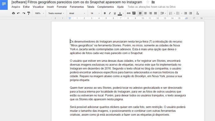Como Transferir Um Texto Do Google Docs Para O Seu Blog No Wordpress Dicas E Tutoriais Techtudo
