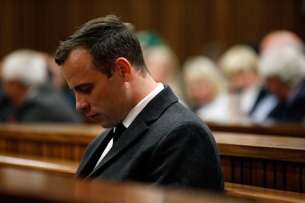 Oscar Pistorius foi condenado a seis anos de prisão (Foto: Pool/Getty Images)
