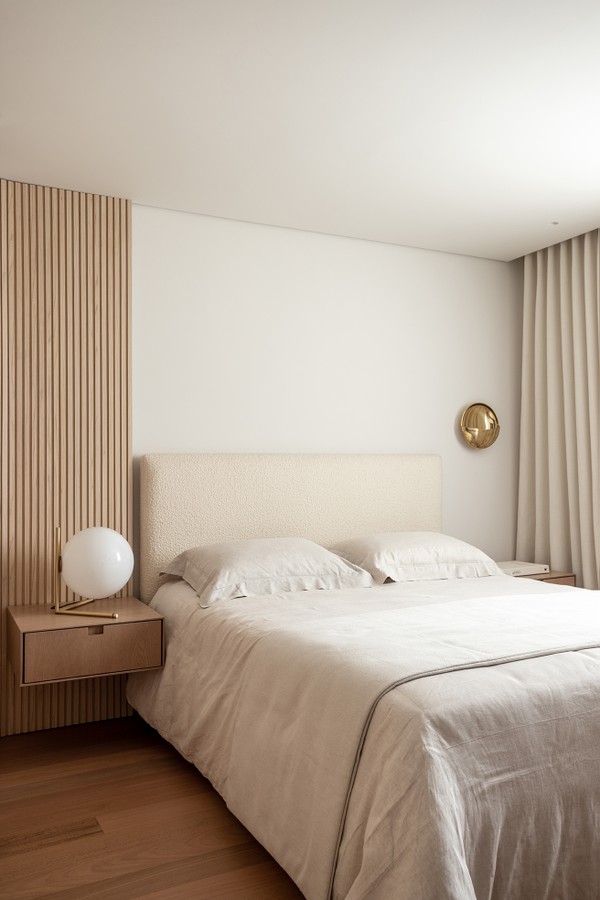 Apartamento de 90 m² tem décor minimalista e atemporal  (Foto: Fran Parente)