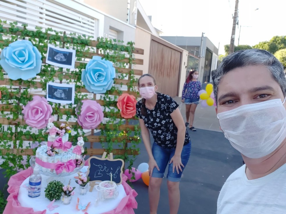 Com Distanciamento Social Cha Delivery De Fraldas Mobiliza Mais De 60 Convidados Veja Video Presidente Prudente E Regiao G1