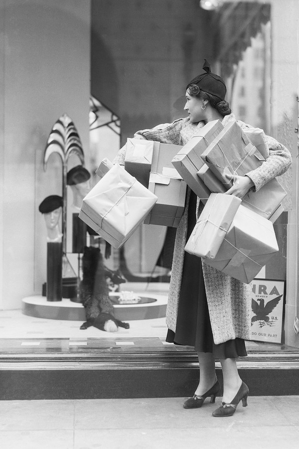 shopping wishlist compras vendas compra venda black friday sacolas (Foto: Bettmann Archive)