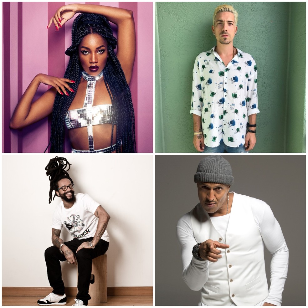 Palco Atlântida, sábado: Iza, Di Ferrero, Rael, Mano Brown, entre outros (Foto: Divulgação)