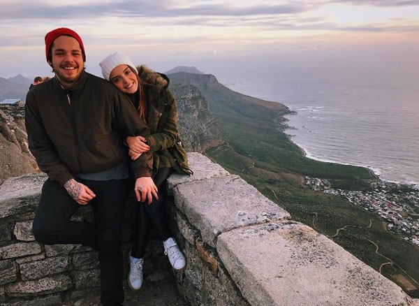 Giovanna Lancelotti e Luca na África do Sul (Foto: Reprodução Instagram)
