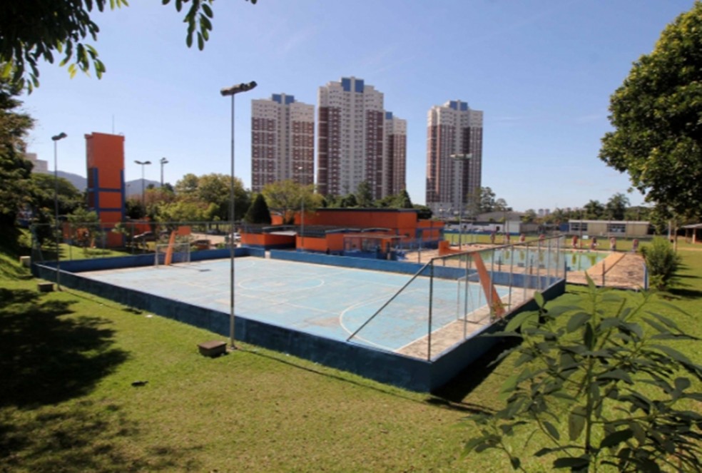 Sesc escolheu Centro Esportivo do Socorro como melhor espa&ccedil;o entre os oferecidos pela Prefeitura para abrigar unidade em Mogi &mdash; Foto: Guilherme Berti/G1