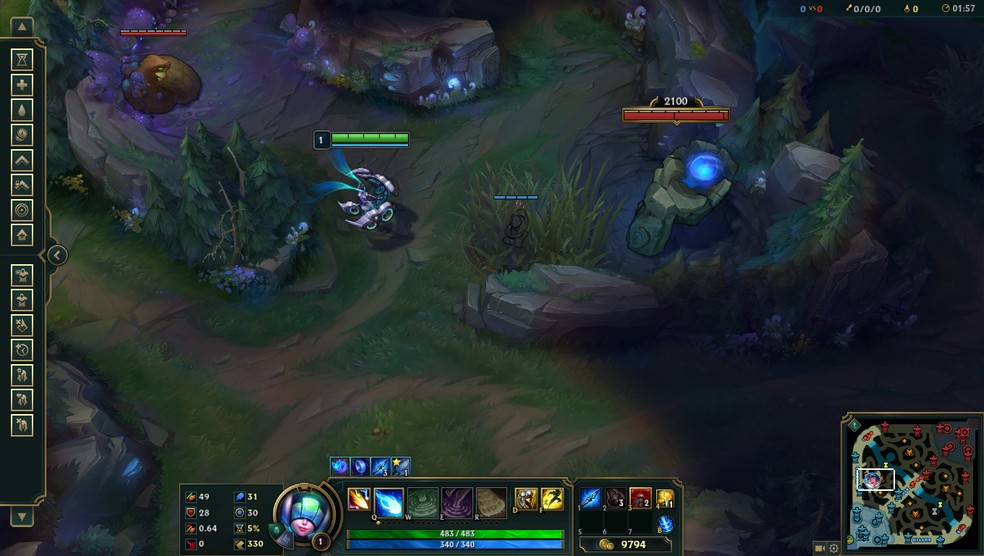 Não esqueça de colocar Sentinelas recuadas quando necessário (Foto: Reprodução/Victor de Abreu)