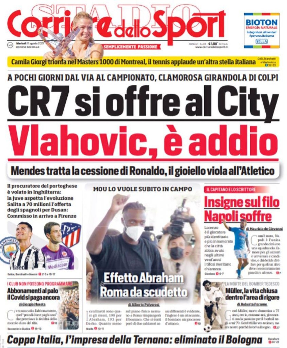 Jornal italiano diz que Cristiano Ronaldo se ofereceu ao Manchester City — Foto: Reprodução