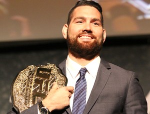 Chris Weidman, Encarada UFC (Foto: Evelyn Rodrigues) Chris Weidman, Encarada UFC (Foto: Evelyn Rodrigues)