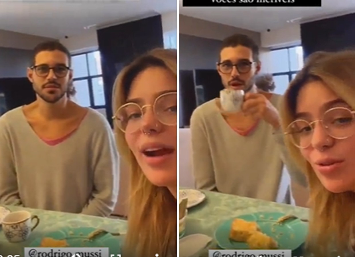 Viih Tube registra almoço com Rodrigo Mussi e conta que o amigo começará fisioterapia e fono (Foto: Reprodução/Instagram)