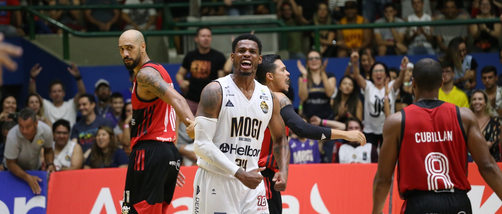 [BASQUETE] No adeus de Marcelinho, Flamengo perde para o Mogi nas semifinais da NBB