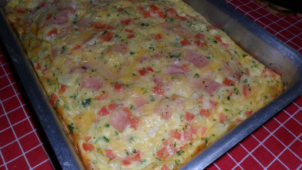 Omelete Ao Forno De Presunto E Queijo Receitas