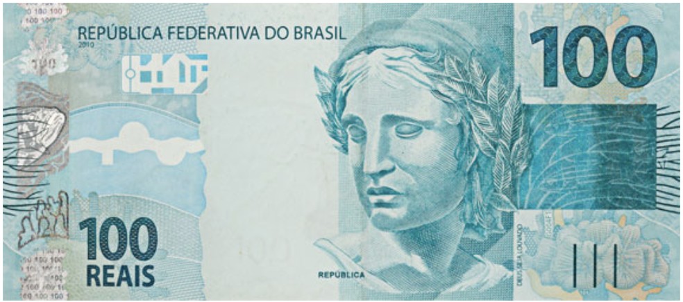 Nota de R$ 100,00 — Foto: Reprodução/Banco Central