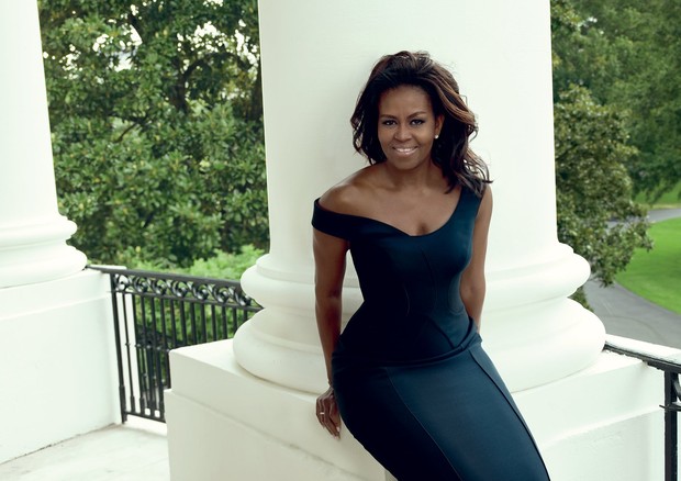 Michelle Obama na Vogue US de dezembro de 2016 (Foto: Divulgação)
