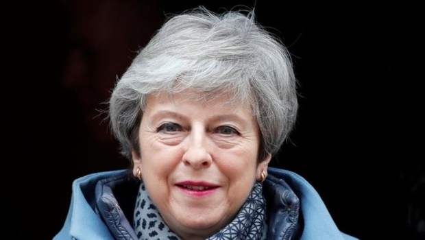 Proposta de May já foi rejeitada duas vezes no Parlamento (Foto: Reuters, via BBC)