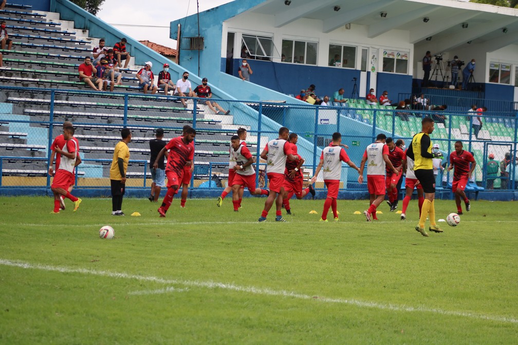 Flamengo-PI é o penúltimo colocado na tabela com um ponto conquistado — Foto: Julio Costa