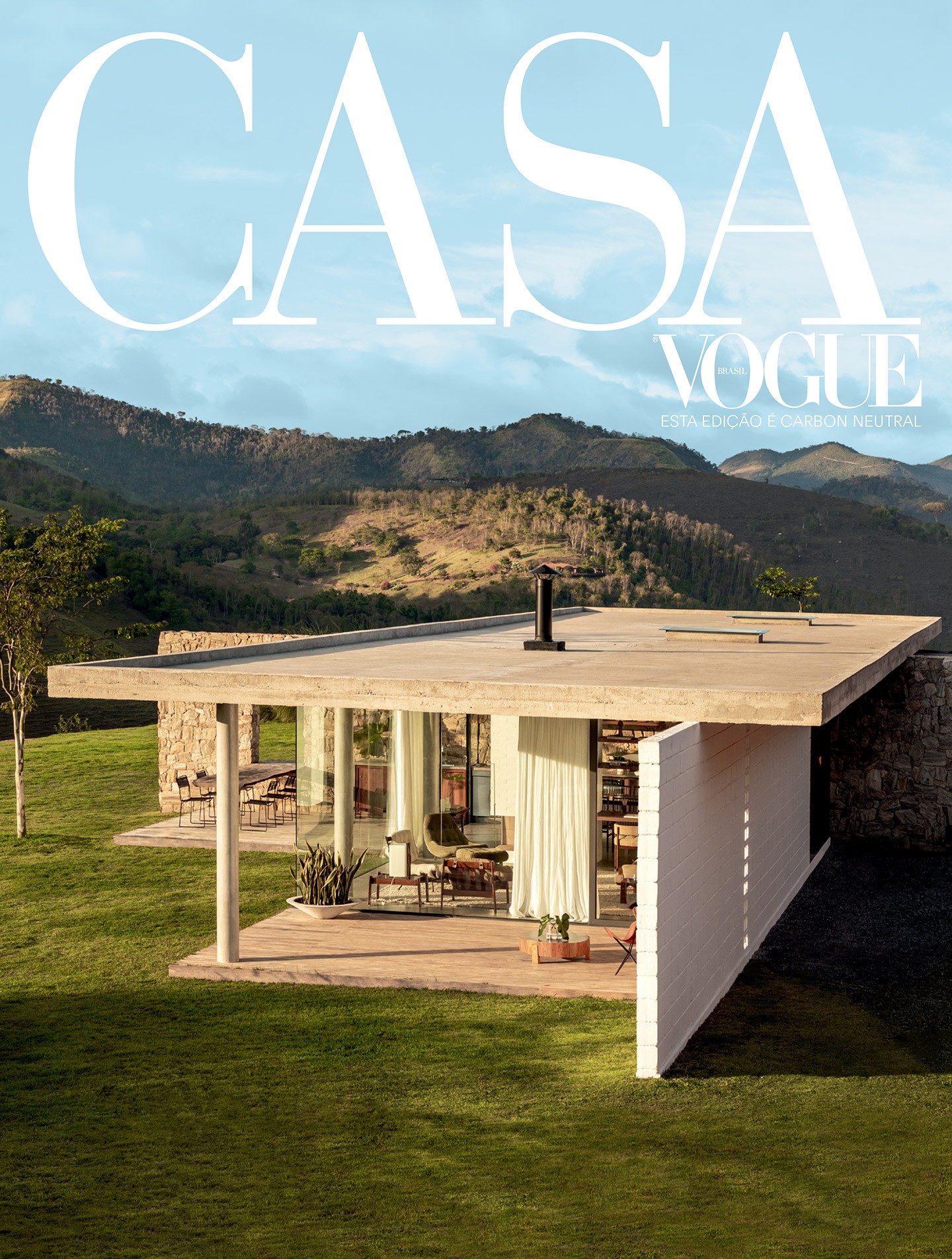 Casas de campo é o tema da Casa Vogue deste mês: uma verdadeira companhia aconchegante neste inverno! (Foto: Fran Parente)