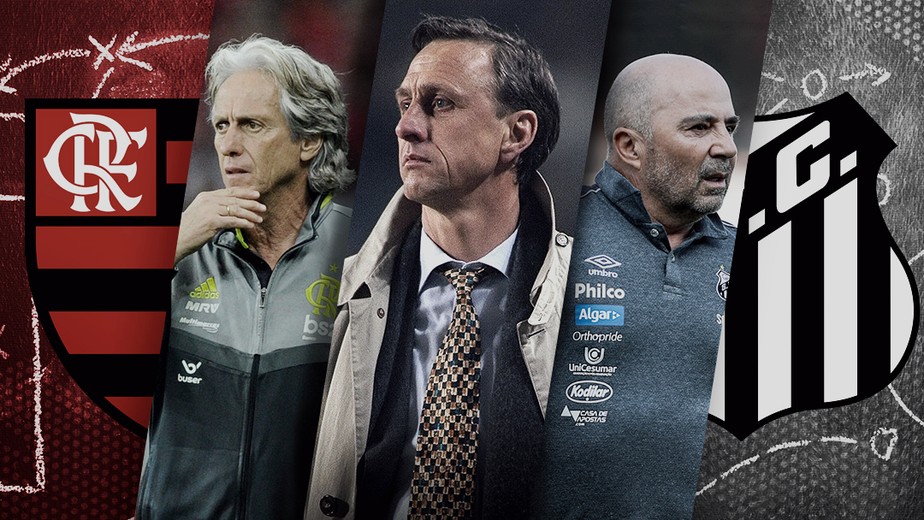 Johan Cruyff, o denominador comum das ideias de Sampaoli e Jesus no Brasil