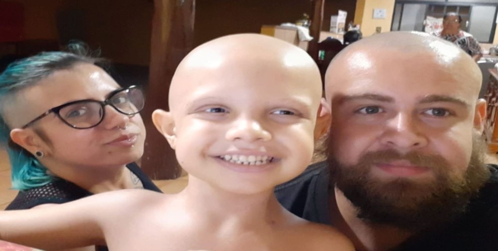 Menino Lucas luta contra o câncer em Araraquara — Foto: Arquivo Pessoal