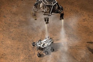 Curiosity Marte (Foto: EFE)