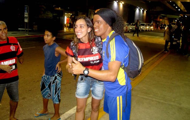  Sósia de R10 - Flamengo (Foto: Richarad Souza /Globoesporte.com)