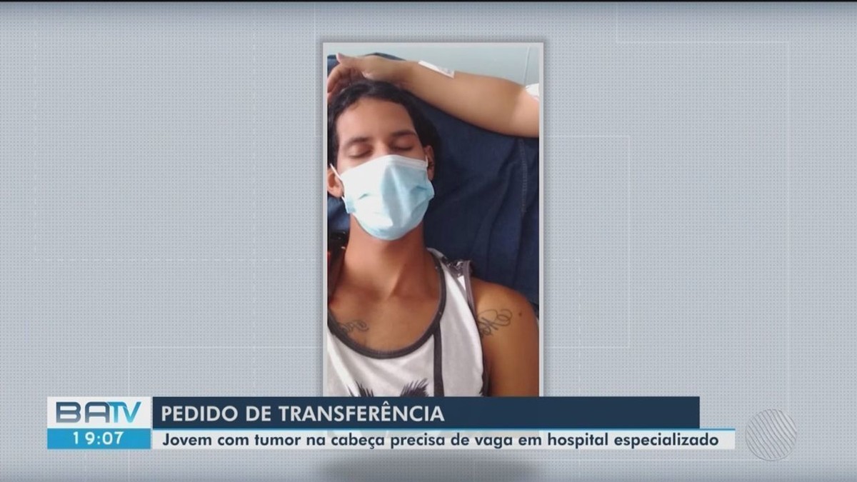 Família de Ilhéus, no sul da BA, apela por vaga hospitalar para jovem com tumor na cabeça - Vimarsana News