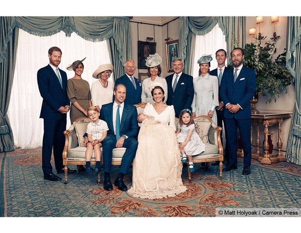 Família real e os parente de Kate Middleton (Foto: Reprodução Instagram)