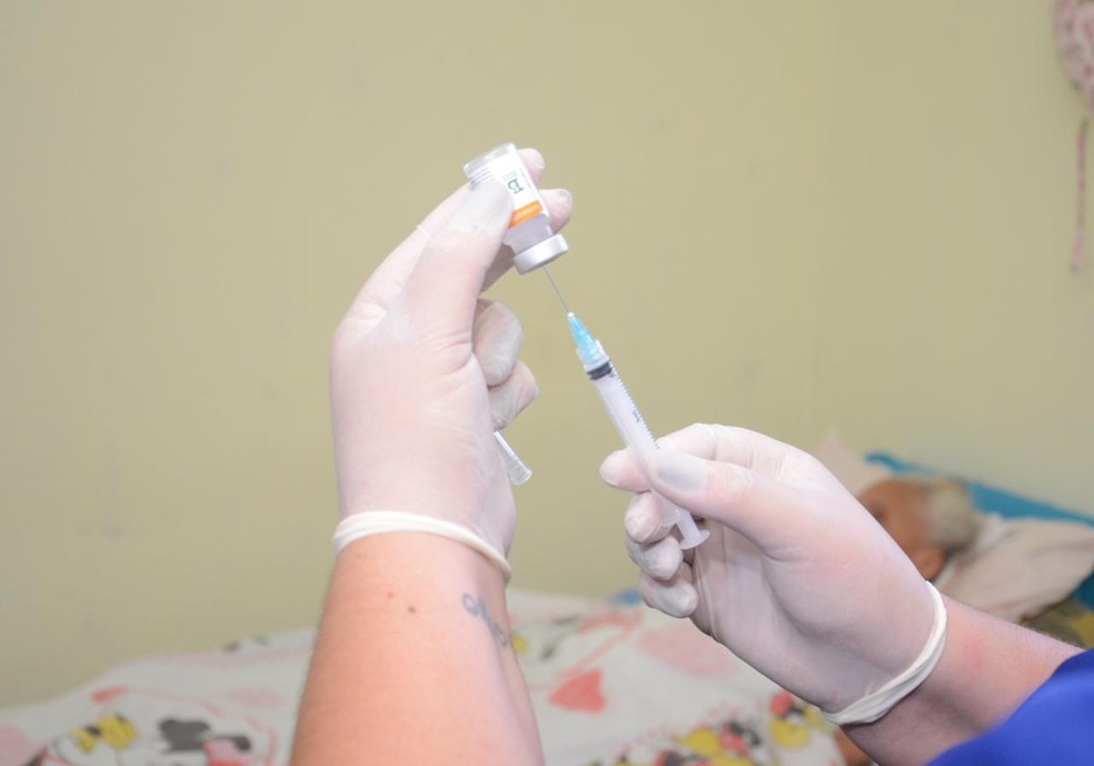 Dose de vacina da CoronaVac contra Covid-19 — Foto: Júnior Santos