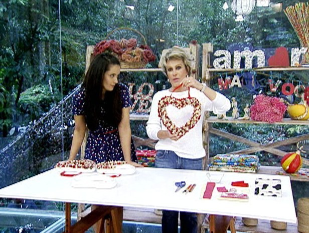 Artesanato para o Dia dos Namorados (Foto: Mais Você / TV Globo)