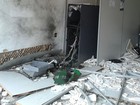 Assaltantes atiram contra sede da PM e explodem banco em Darcinópolis