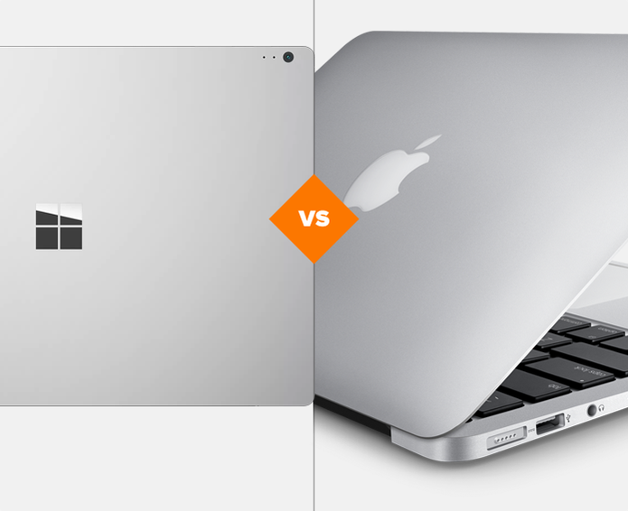 Comparativo entre Surface Book e MacBook 2013: qual top é melhor? (Foto: Arte/TechTudo)