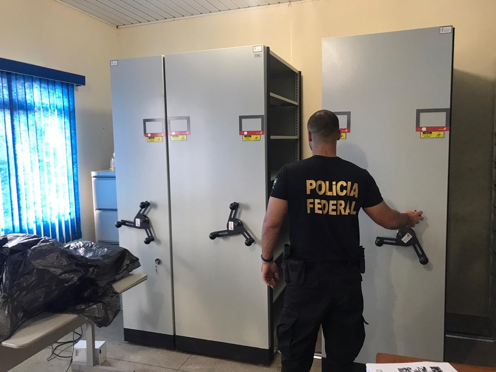 Operação rapina investiga fraudes em Secretaria de Educação de Ji-Paraná — Foto: Polícia Federal/Divulgação